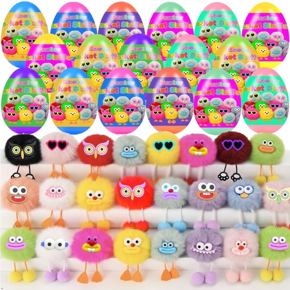 Holydeck 24 huevos de Pascua prellenados con peluches
