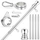 thumbnail image 1 of Asta de Bandera REERON 1" Acero Inoxidable 1,5 m Kit Giratorio, 1 of 7
