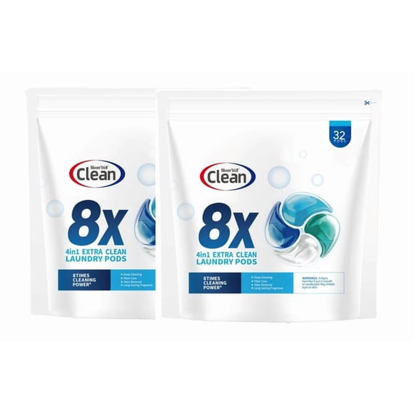 Detergente Para Ropa En Cápsulas – Bloomwell 4 En 1 – 64 Un