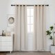 thumbnail image 2 of INLINAS Blackout Curtains with Sheer Overlay, Beige, 52x84 in, 2 of 3