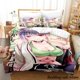 thumbnail image 1 of Ayakashi Triangle Bedding Set Bed Set Aldult Kid Bedroom Duvetcover Setparure de lit Bed, 1 of 5
