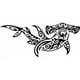 thumbnail image 1 of Decomural Hammerhead Shark Tribal WS-17666, 1 of 2