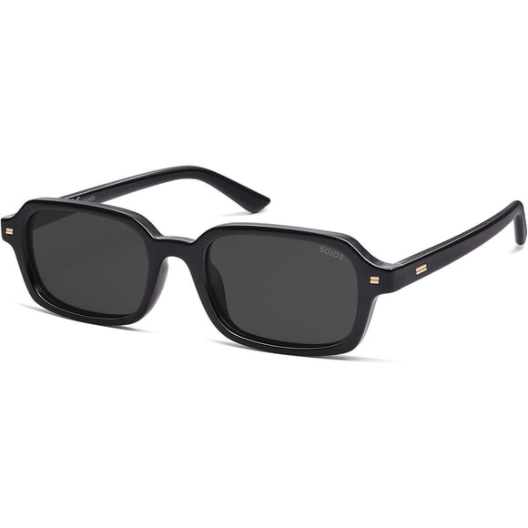 SOJOS Trendy Rectangle Polarized Sunglasses Womens Mens SJ26