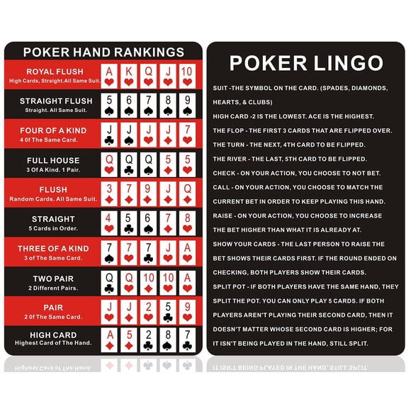 Cartas de Póker SMOQYKBW 5,3 cm x 8,9 cm con funda de PVC