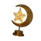 thumbnail image 3 of Lámpara de escritorio con luz LED de luna y estrella para Ramadán, elegante luz nocturna para Eid Mubarak, luz nocturna para cafetería, hogar, restaurante, apartamento, Día de la No ahuecado, 3 of 5