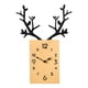 thumbnail image 3 of Reloj De Pared De Madera Nórdico, Arte De La Pared Decoración, Silencioso, Sin Tictac, Para Decoración Del Aula, Amarillo, 3 of 3
