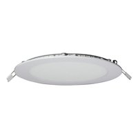 Teimporta - Panel Led Foco Plafón Empotrado Redondo 15W 19Cm Luz Fría Blanco