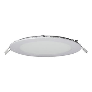 Teimporta - Panel Led Foco Plafón Empotrado Redondo 15W 19Cm Luz Fría Blanco