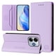 thumbnail image 2 of Funda Billetera con Soporte para Xiaomi Redmi Note 14 4G Bloqueo RFID Plegable Morado claro, 2 of 6