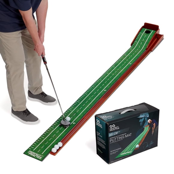 Colchoneta Perfect Practice Compact de 2,4 m con devolución de pelota