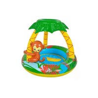 Genérico - Piscina Infantil Inflable Selva Parasol Be Splash By Bebesit Multicolor