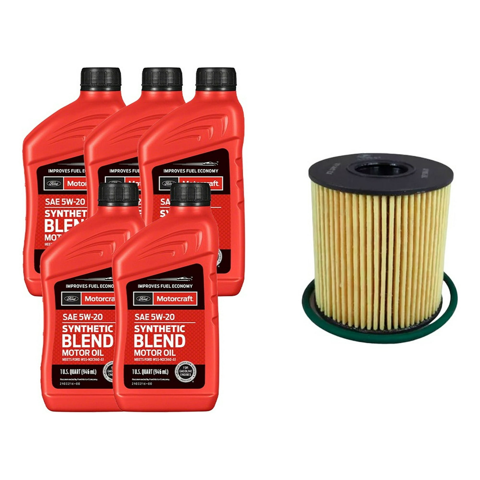 Motorcraft - Kit Mantención Ford Territory Filtro Aceite Y Aceite 5w20