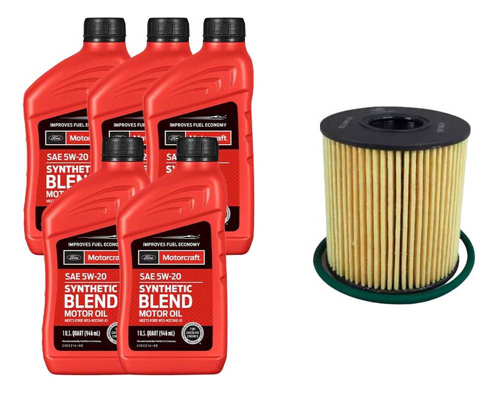 Motorcraft - Kit Mantención Ford Territory Filtro Aceite Y Aceite 5W20