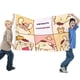 thumbnail image 2 of Pompompurin Bandera impresa con temática, regalo perfecto para fanáticos, amigos y familiares, y adecuada para actividades al aire libre e interiores, decoraciones de fiesta. 60*90CM, 2 of 6