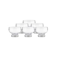 Allegra - Set 6 Copas Para Helado Vidrio