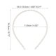thumbnail image 3 of Ofertas Únicas 1 Pc Diadema Elegante de Perla Falsa para Mujeres y Niñas 4.53" ID Tono Dorado Blanco, 3 of 4