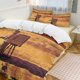 thumbnail image 1 of Oil Painting Style 3-Piece Twin Bed Set - Includes 1 Single Comforter And 2 Pillowcases Bedding - Fade Resistant Microfiber - Oil Painting Style, 1 of 4