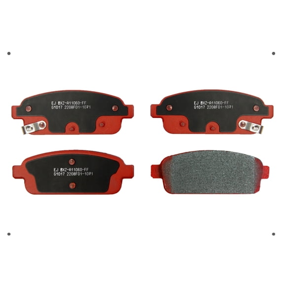 Set Pastillas Frenos Ital Brakes Trasera Para Opel Mokka 2015 2017