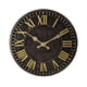 thumbnail image 4 of Reloj De Pared Para Exteriores, Resistente Al Agua, Para Sala De Estar, Porche, Césped, Cerca De Granja, 12 Pulgadas, 4 of 5