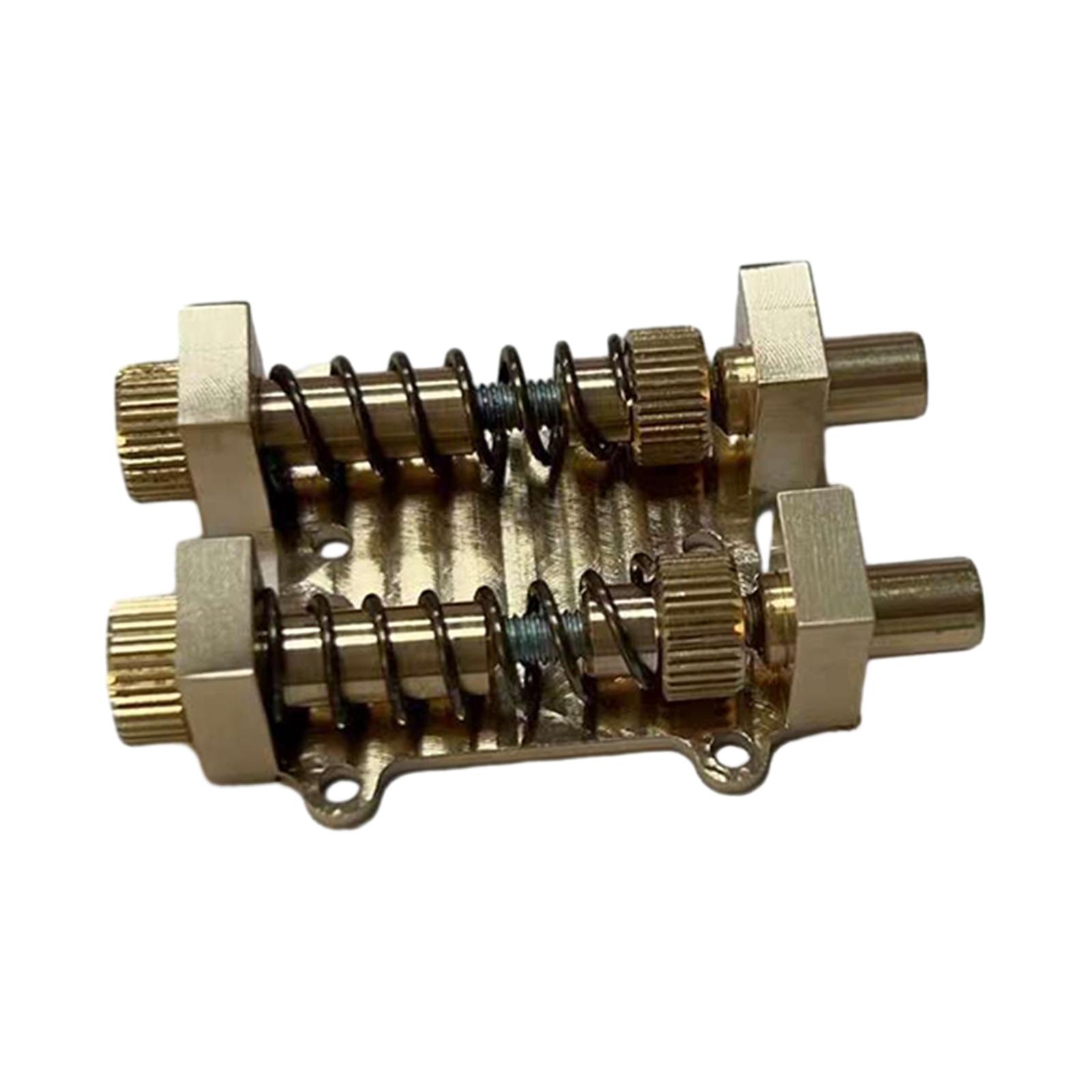 Bothyi - Estabilizador De Trémolo De Latón Tremsetter Para Piezas De Puente Accesorios De Instrumentos Musicales Doble