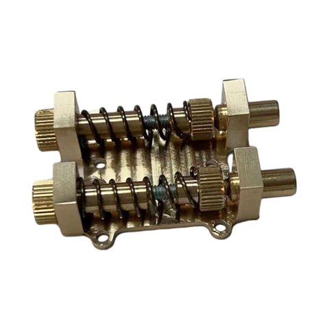 Bothyi - Estabilizador De Trémolo De Latón Tremsetter Para Piezas De Puente Accesorios De Instrumentos Musicales Doble