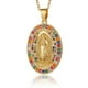 thumbnail image 1 of Gorgeous Women's Copper Virgin Mary Pendant Necklace - Perfect Holiday Gift for Believers!, 1 of 5