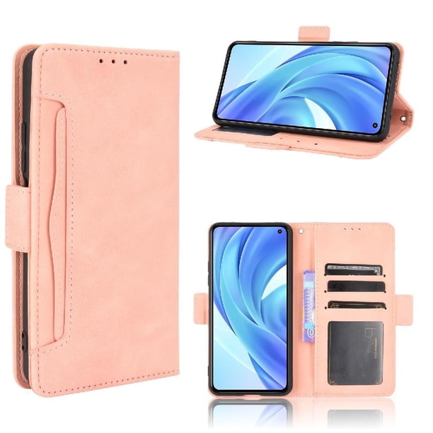 Funda Cartera Magnética para Xiaomi 11 Lite 5G- Tarjetero Desmontable, Cuero PU, Soporte