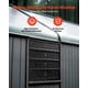 thumbnail image 4 of Extractor de aire con compuerta VEVOR de 18 pulgadas para pared y ático, 4 of 9