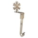 thumbnail image 1 of Soporte De Calcetín Navideño Para Repisa Resistente Para Decoración Navideña Del Hogar Copo De Nieve, 1 of 3
