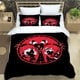 thumbnail image 1 of v2982 Bed Sheets Anime Helluva Boss Bedding Set Cartoon Striker Bedding /pcs Sets Duvet Cover Bedroom Bedclothes Pillowcases 3-Piece Bedding Set (1 Duvet Cover + 2 Pillow Shams) Bed Sheets ju2982, 1 of 5