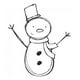 thumbnail image 1 of Decomural Festive Xmas Snowman Christmas WS-34399, 1 of 2