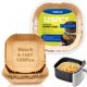 thumbnail image 1 of Forros de papel desechables Air Fryer Vailnd cuadrados de 9 pulgadas, 125 unidades, 1 of 6