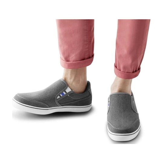 Zapatillas Urbanas Slip-on Hombre Textil Malibu Gris Cardinale Gris 40