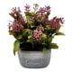 thumbnail image 2 of Planta Artificial Macetero Cerámica Vintage Plants Cubo violeta, 2 of 3