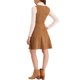 thumbnail image 3 of INSPIRE CHIC Vestido Pichi para Mujer sin Mangas Casual Vintage de Imitación de Ante Camiseta Vestidos S Marrón, 3 of 6