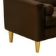 thumbnail image 3 of Sofa Retro 3cg Felpa 01 Chocolate, 3 of 6