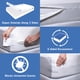 thumbnail image 5 of Protector de colchón completo Futon Four Seasons Essentials, 137 x 191 cm, impermeable, con cierre, 5 of 9
