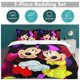 thumbnail image 5 of Minnie MouseCartoon Collection 3-Piece Comforter Set, Personalized Bedding Decor for Kids And Teens Bed Sheets, 5 of 5