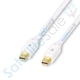 thumbnail image 2 of Cable Mini DisplayPort a Mini DisplayPort DP de SatelliteSale, macho a macho, cable universal de PVC blanco de 90 cm., 2 of 2
