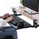 thumbnail image 3 of Bandeja teclado bajo escritorio con riel y prensa, 3 of 4