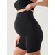 thumbnail image 2 of Shorts de maternidad MOMANDA estilo biker, 15 cm, negro, talla mediana, 2 of 5