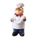 thumbnail image 1 of Resina Chef Cocina Decoración Mesa Centro de mesa Estatuilla Hogar Fideos coleccionables, 1 of 5