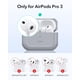 thumbnail image 2 of Funda ESR para AirPods Pro 3 compatible con MagSafe Gray, 2 of 9