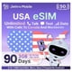 thumbnail image 1 of Plan Prepago eSIM Jethro Mobile 90 Días 3GB Datos Ilimitados, 1 of 7