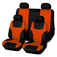 Magideal - Paquete De 8 Fundas Universales Para Asientos De Coche, Resistentes Al Desgaste Para Vehículos Todoterreno De Todos Los Tamaños. Naranja