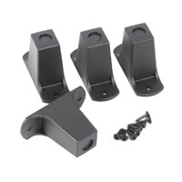 Magideal - 4 Piezas De Pies De Repuesto Para Bolsa De Lona Con Ruedas, Resistentes, De Fácil Instalación, Para Maletas Verticales, Para Altavoces Con Ruedas. 55 Mm De Altura