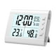 thumbnail image 3 of Reloj Despertador Digital Termómetro Doméstico Para Decoración Del Hogar Dormitorio Jardín Blanco, 3 of 3