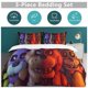 thumbnail image 5 of Five Nightat Freddy Quilt Set Thicken Soft 3 Pieces Bedding Set All Season Duvet Cove with 2 Pillowcases for Adult Women Girls Teens Home Room Decor, 5 of 5