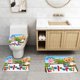 thumbnail image 2 of Juego de 3 Alfombras de Baño de Terciopelo Coral Lalaloopsy Desmarcar, 2 of 6