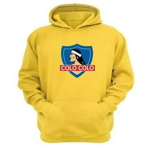 Genérico - Polerón Canguro Equipo Cc Amarillo Talla Xl Unisex